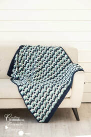 Sea Breeze Throw crochet pattern by Kate Wagstaff