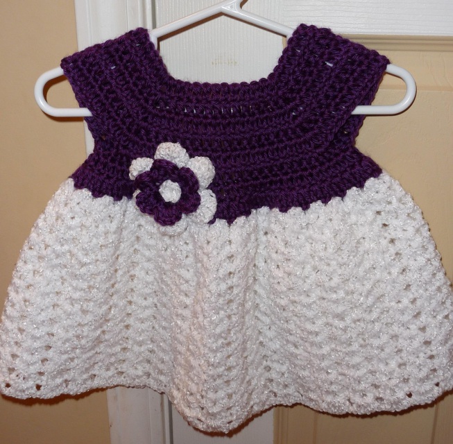 Oh Snap Infant Dress and Afghan Crochet Pattern Set